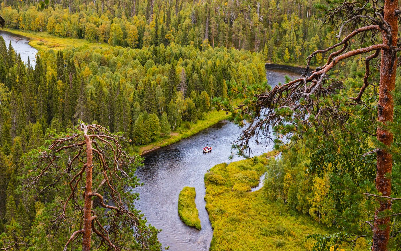 Wildwaterraften — Levi